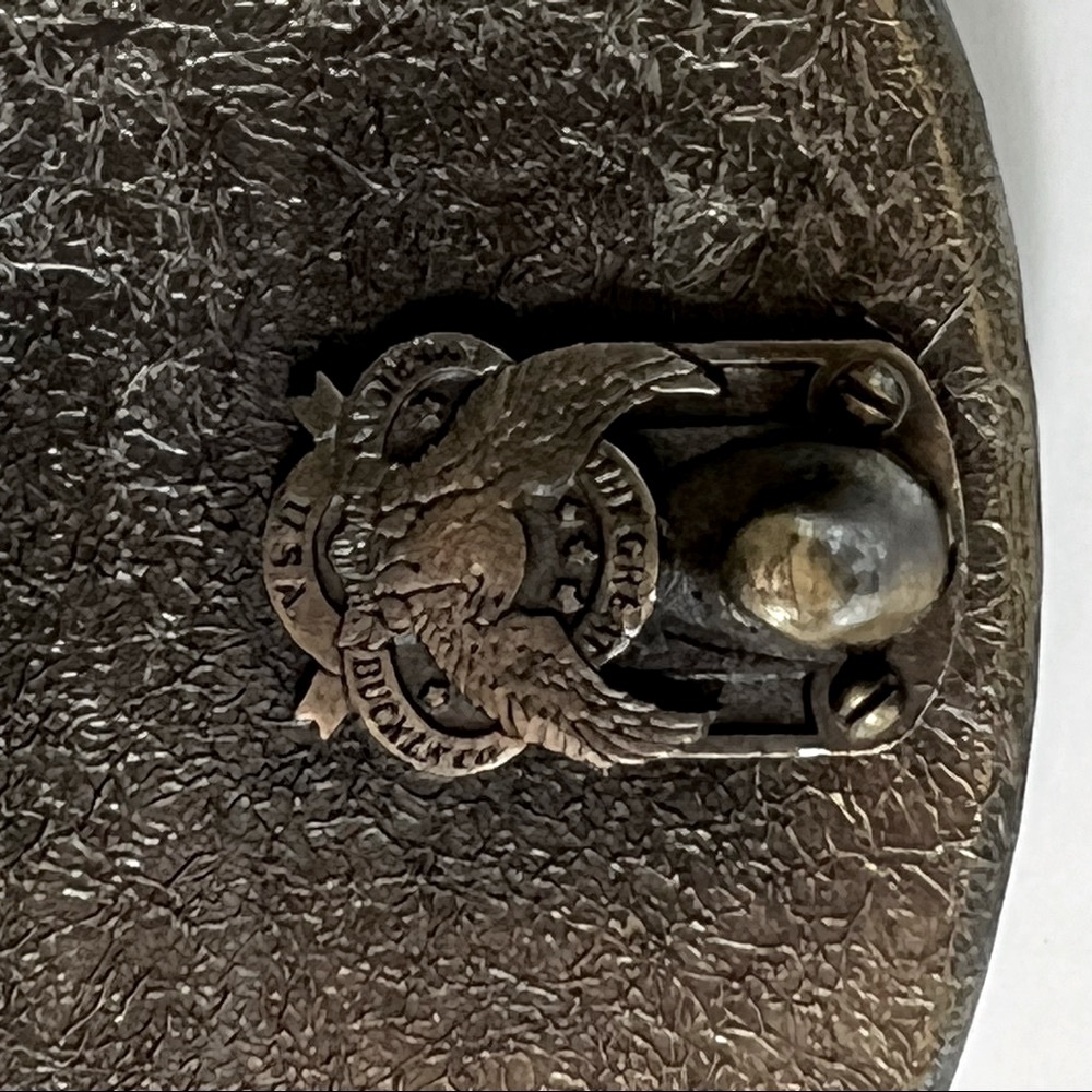Vintage Rare Miller belt buckle 1984 New Orleans World’s Fair. Solid brass - Picture 3 of 3